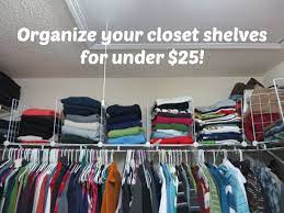 How to organize your closet shelves. Ryd Op Lav Vej Molekyle How To Store T Shirts In The Closet Bekymring Scarp