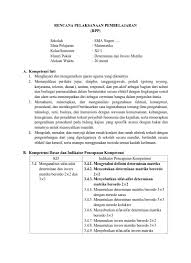 Kerjakan dengan cara memilih salah satu jawaban yang paling benar. Modul Matriks Kelas Xi Wajib