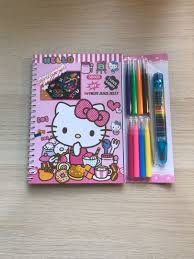 Beberapa stel seragam sekolah, tas, sepatu, alat tulis (pensil. Buku Mewarnai Hello Kitty Set Crayon Dan Spidol Warna Warni Scratch Book Hello Kitty Pink Buku Gambar Anak Buku Alat Tulis Alat Tulis Di Carousell