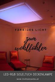 Lichtsegel Led Rgb Ww Deckenleuchte Mit Farbwechsel Lichtsegel Beleuchtung Wohnzimmer Decke Led