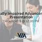 Visually Impaired Advancement Presentation event in Orchard Park, NY
