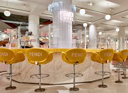 #:♦♦discount online♦♦ >>> selfridge frame coffee table with storage by 17 stories 23 jul 2021 for sale discount prices for sale. Fendi Launch Their Ultra Cute Fendi Caffe In Selfridges London