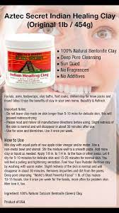 German and roman spas have been using clay packs and treatments in the spas they. Aztec Secret Indian Healing Clay Shopee Philippines