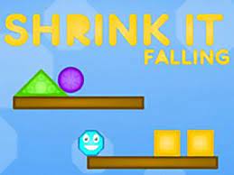 Shrink It Falling - Play Shrink It Falling on HoodaMath
