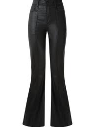 Calça Social Preta Boca De Sino Amapo Calca Flare Cintura Alta Amapo Farfetch Com Calca Flare Blusas Femininas Conjuntos Da Moda