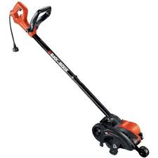Black Decker Edge Hog 7 5 In 11 Amp 2 In 1 Electric Landscape Edger Le750 At The Home Depot Black Decker Lawn Edger Trenchers