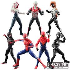 Eyes without a face = ewf. Spider Man Into The Spider Verse Gwen Stacy Spider Man Noir Peter Parker 2099 Spider Woman Pvc Action Figure Doll Model Toy Model Toy Pvc Action Figuresuper Heroes Aliexpress