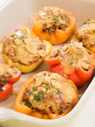 Sloppy Joe Stuffed Peppers Recipe Food Network Recipes Stuffed Peppers Curry Recipes