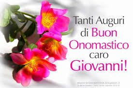 Cdb Cartoline Per Tutti I Gusti Cartolina Tanti Auguri Di Buon Onomastico Caro Gio Auguri Di Buon Compleanno Buon Compleanno Buon Onomastico