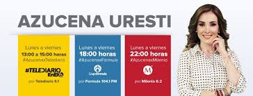 Cjng amenaza a azucena uresti en méxico: Azucena Uresti Facebook