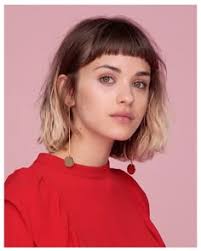 Discover 17 Dip Dye Brown Bob and Short Hair With Bangs Ideas