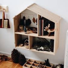 Saisonhauschen Saisonhauschen Kinder Zimmer Naturtisch Haus Deko