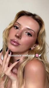 Summer Makeup Tips: Double Blush and Glossy Lips