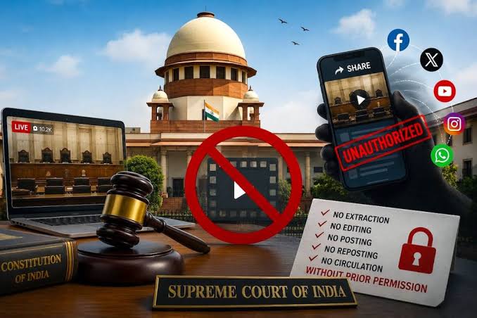Supreme Court live streaming court proceedings rules
