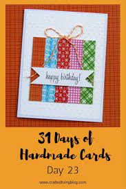 The most common quotes greeting card material is paper. 31 Days Of Handmade Cards Day 23 Crafted Living Birthday Fm Quotes Discover The Best Daily Quotes Wishes Cards