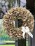 Ruffle Burlap Wreath