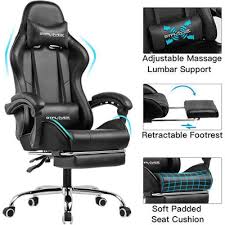 Aminiture gaming chair racing style high back computer game chair office chair seat height adjustment recliner with headrest and lumbar support. Ø§Ù„Ù…Ø­ØªÙ…Ù„ Ø¨ØºÙ„ Ù…Ø¯Ø±Ø¨ Newegg Gaming Chair Designedbysea Com
