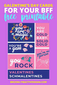 Personalizing cards can be as easy as buying a card from a store. The Cutest Galentine S Day Cards For Your Bffs Free Printable