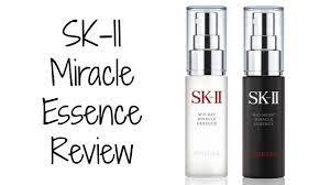 Sk Ii Miracle Essence Mid Day Mid Night Review Youtube