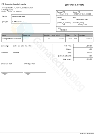 Purchase order juga biasa disebut sebagai faktur pembelian. Purchase Order Kenapa Perusahaan Wajib Menggunakannya Blog Gamatechno