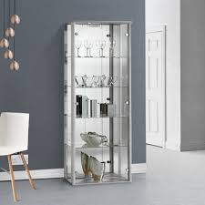 Oak wall mounted display cabinet. Black Displaysense Wall Mounted Lockable Glass Display Cabinet With Lighting Black Silver Oak Available Takumi Hisseki Com