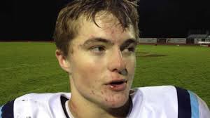 Corvallis quarterback Lance Peterson after rivalry game