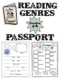 Reading Genres Passport Grades 4 6 10 Genre Specific Graphic Organizers Reading Genres School Library Books Graphic Organizers
