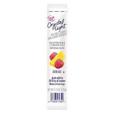 Crystal Light 00015 16 12 On The Go Beverage Mix Powder 0 16 Oz Raspberry Lemonade Pk30 Zoro Com