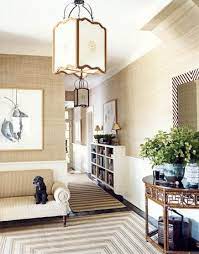 A Comfortable Home Grasscloth Walls House Interior House Design