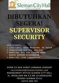 Related posts to lowongan kerja satpam / security pt. Bursa Kerja Online Kota Yogyakarta