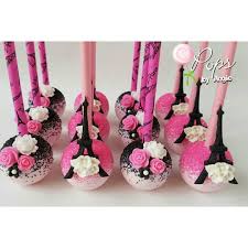 Chocolate Birthday Cake Cake Pops Instagram Photo By Angie Perez Jun 19 2016 At 2 01am Utc Paris Themed Cakes Cake Pop Designs Cake Pops