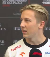 Liam Lawson Looking at Camera