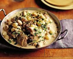 Chicken Fricassee Recipe Hungryforever Food Blog Recipe Recipes Chicken Fricassee Food