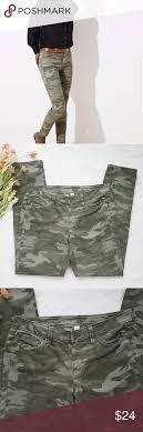 Loft Modern Skinny Camo Pants In Hush Olive 8 In 2020 Camo Pants Womens Jeans Skinny Pants