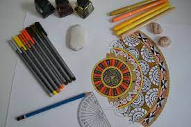 Pin By Samrah Iqbal On Mandalas Zentangle Patterns Mandala Art Shape Art