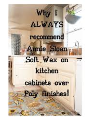 By cabinets & design by cozette inc. Annie Sloan Wax Vs Poly On Kitchen Cabinets Attic Door Blog