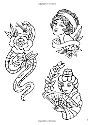 Classic Tattoo Designs Coloring Book Dover Design Coloring Books Eric Gottesman 9780486447599 Classic Tattoo Tattoo Design Book Old School Tattoo Designs