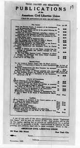 To become a lawyer for the aclu, you do not need to have a private practice or to be an associate of the law firm. The Founding Of The American Civil Liberties Union 1920 Mudd Manuscript Library Blog