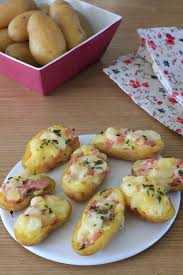 Pommes De Terre Farcies Au Jambon Et Fromage A Raclette Recettes De Cuisine Pommes De Terre Farcies Jambon Et Fromage