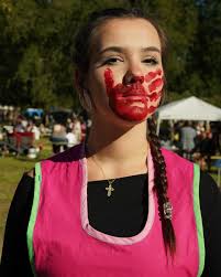 naiatn Nashville Powow cont… Brought some of the Native Students from  Vanderbilt out and @eigen.escario . I became fast Professor Aunty  influencing first time ribbon skirt purchase!! Pic 3. Connecting them with