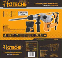 Hoteche 1 28mm SDS Plus Rotary Hammer Drill 3 Functions 900W ...