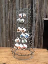 Ancien Egouttoir A Bouteilles En Metal Galvanise Porte Bouteilles A Vins If Herisson Cadeau Pour Homme Fetes Des Per Handmade Wine Bottle Rack Wine Bottle