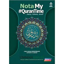 And digital quran is available at any time and you can choose any surah that you want to read. My Qurantime Notes Bestari Juzuk 1 Note Al Quran Time Way To Read Shopee Singapore