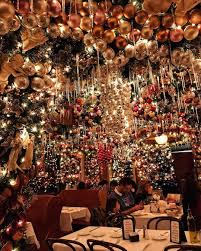 Rolf S Bar Restaurant Nyc Nyc Christmas New York Christmas Christmas Inspiration
