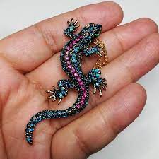 ブルーのトカゲ君 フリマアプリ ラクマ トカゲ アクセサリー アクセサリー ネックレス