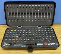 wurth bitsatz bitset 105 teiliges bit sortiment mit allen gangigen bits wurth bit set wolle kaufen