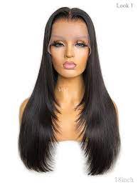 April Hd Lace Natural Looking Wig Invisi Scalp Frontal Wig In 2021 Natural Looking Wigs Front Lace Wigs Human Hair Wigs