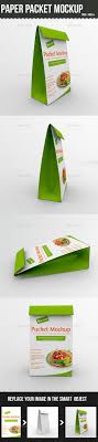 Paper Packet Mockup Packaging Mockup Mockup Mockup Design