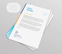 To create a page header/running head, insert page numbers flush right. Archive Letter Headed Paper 500pcs In Surulere Printing Services Isaac Creative Jiji Ng