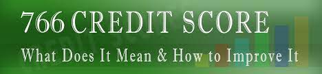 This is a very high credit score and it shows that you care about the items that you have purchased on credit, have paid them off in time and have made all of the necessary payments. 766 Credit Score Good Or Bad Auto Loan Credit Card Options Guide